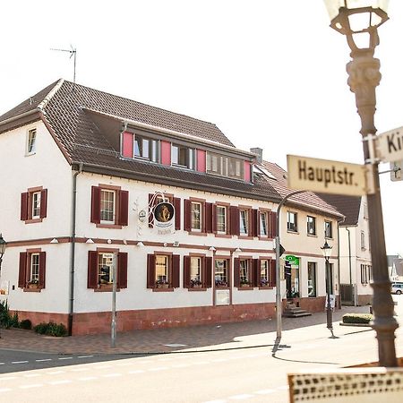 Hotel Loewen Eggenstein-Leopoldshafen Exterior foto